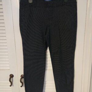 Old Navy Black & White Polka Dot Pixie Pants - Size 14